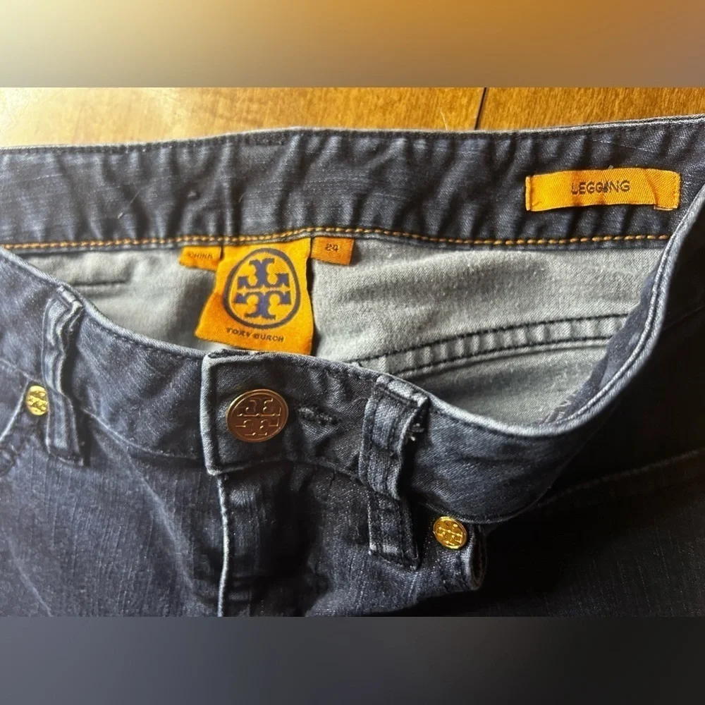 Authentic Tory Burch Dark Wash Jegging Jeans  Women's Size 24 / XXS (00)